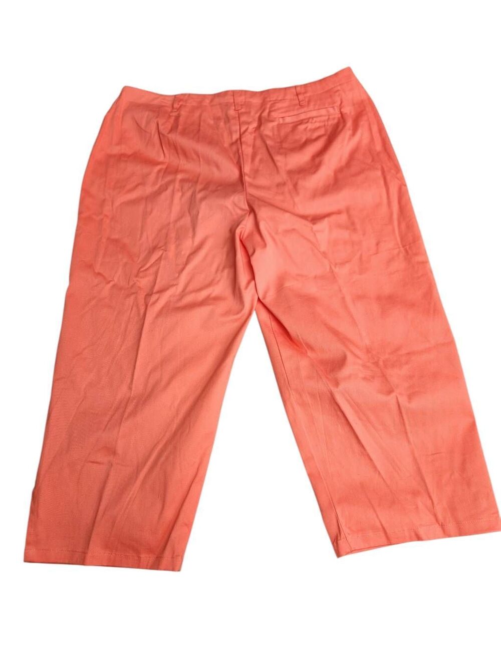 Pink Rhinestone Butterfly Ankle Whimsical Stretch Comfort Crop Capri Pants NEW! - Picture 3 of 13